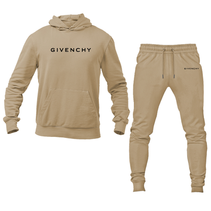 Men's Givenchy Logo Hoodie Joggers Set
