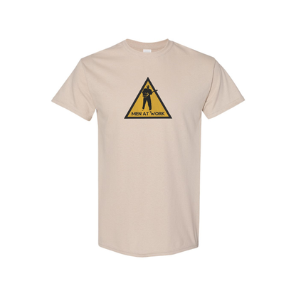 Men's Men at Work Logo Cotton T-Shirt