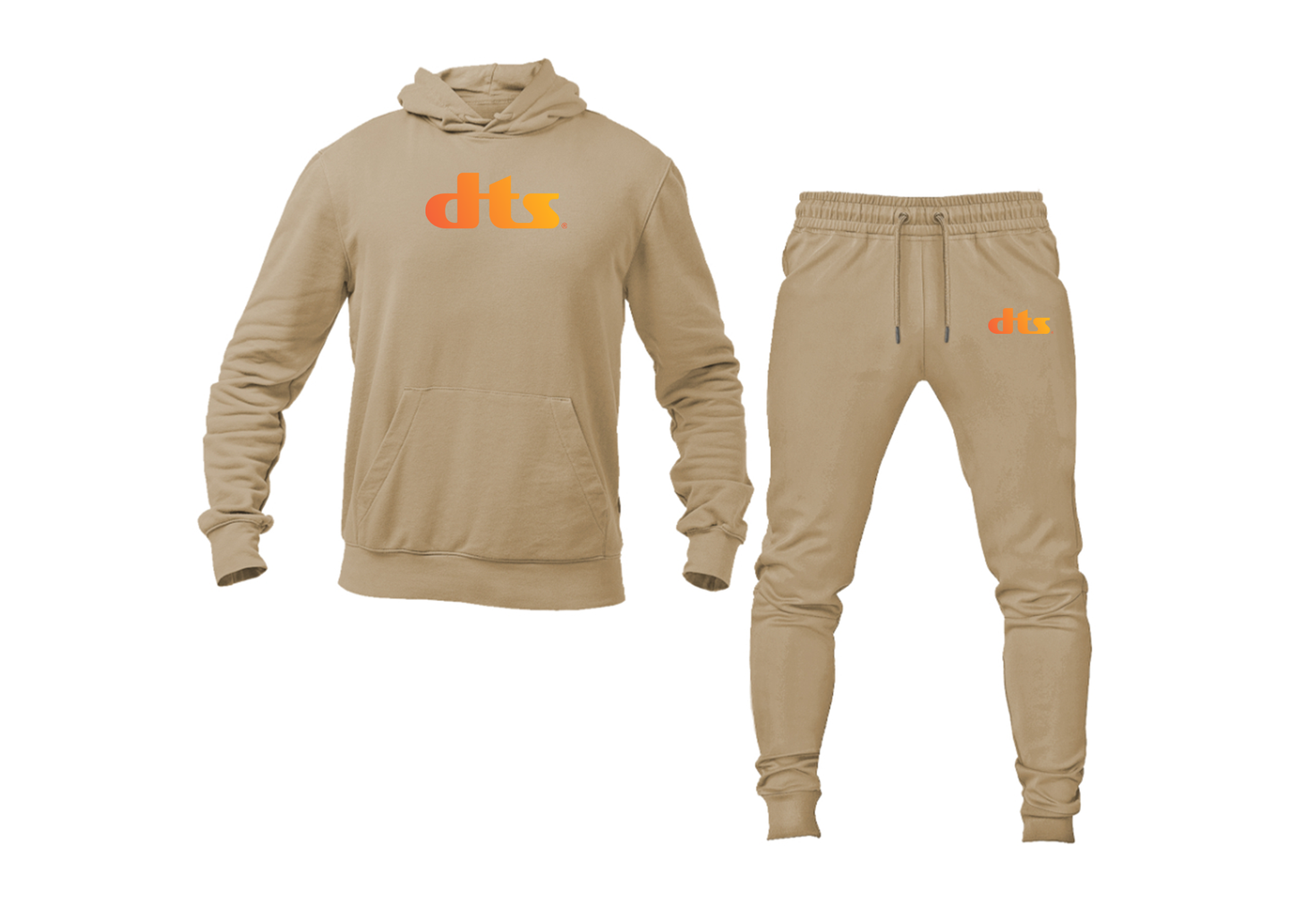 Men's DTS Logo Hoodie Joggers Set