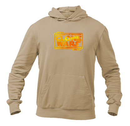 Men's The Clone wars Logo  Pullover Hoodie