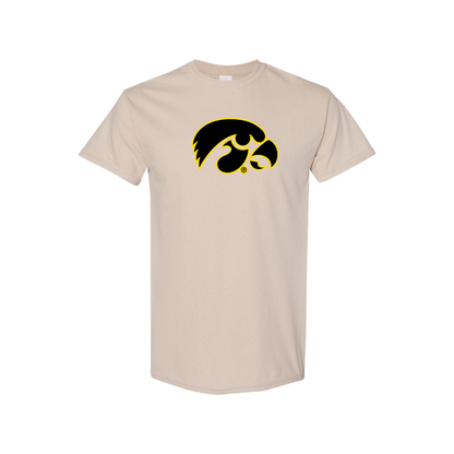 Men's Lowa Hawkeyes Logo Cotton T-Shirt