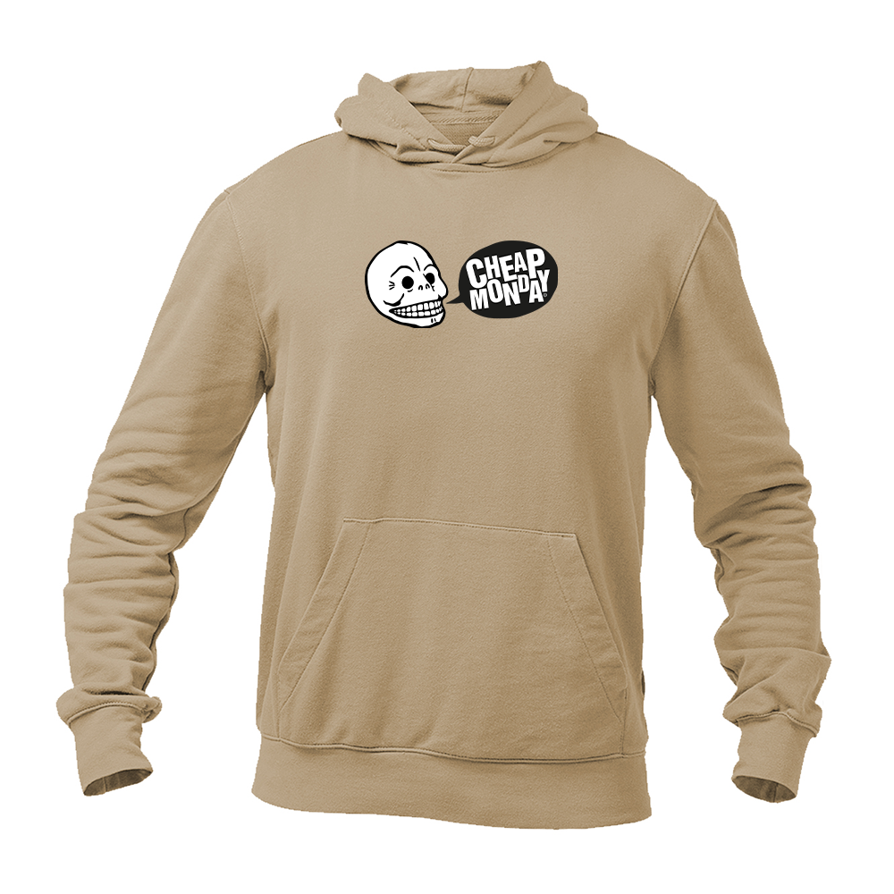 Men's Cheap Monday Logo Pullover Hoodie