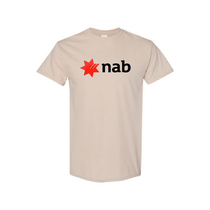 Men's NAB (National Australia Bank) Logo Cotton T-Shirt