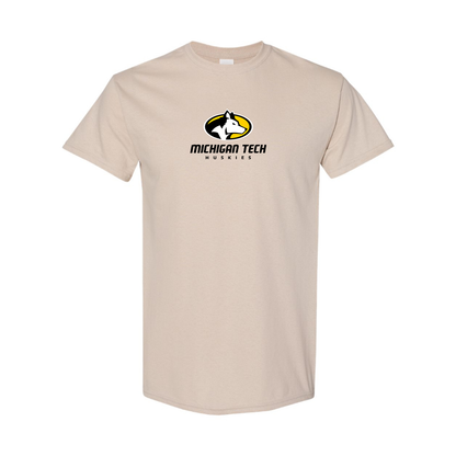 Men's Michigan Tech Huskies Logo Cotton T-Shirt