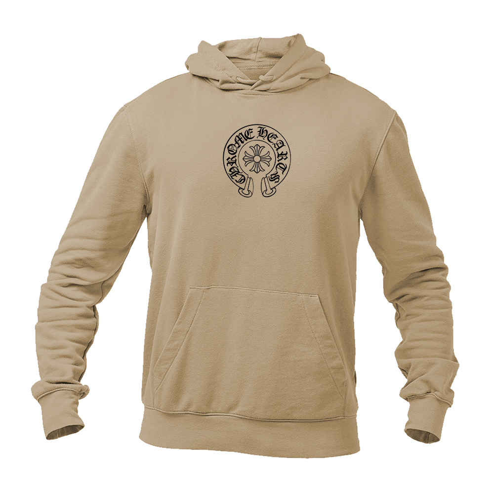 Men's Chrome Hearts Logo Pullover Hoodie