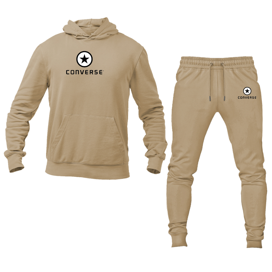 Men's Converse Logo Hoodie Joggers Set