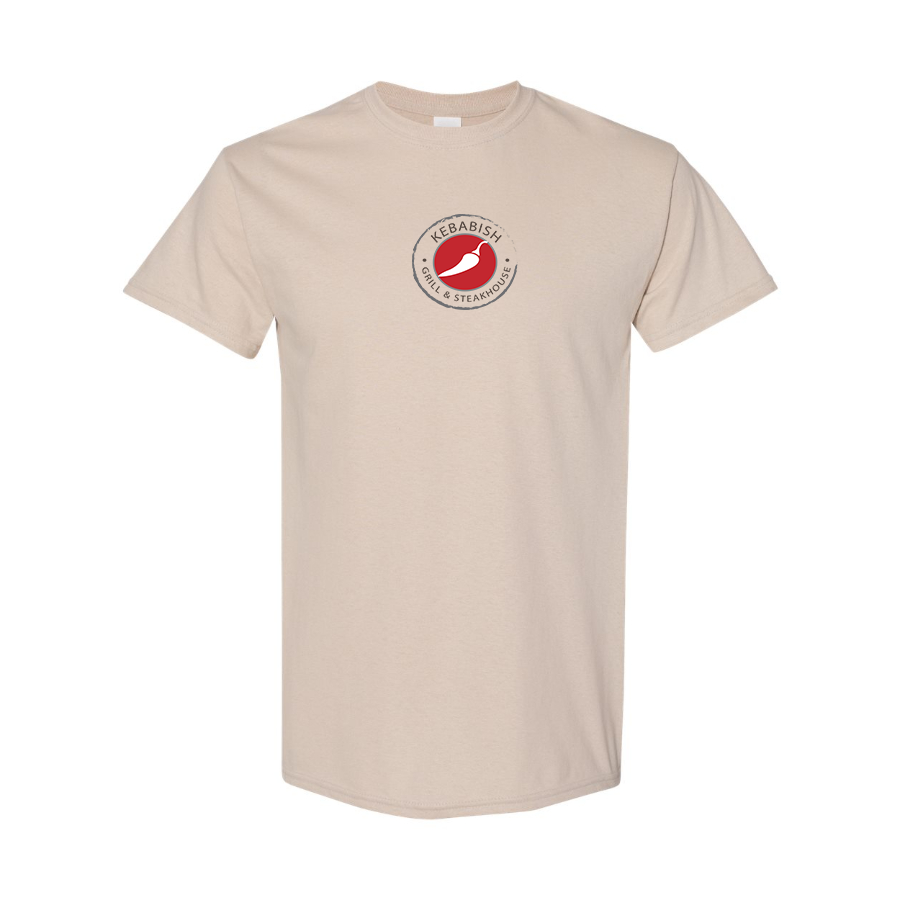 Men's Kebabish Grill & Steakhouse Logo Cotton T-Shirt