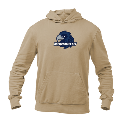 Men's Monmouth Hawks Logo Pullover Hoodie