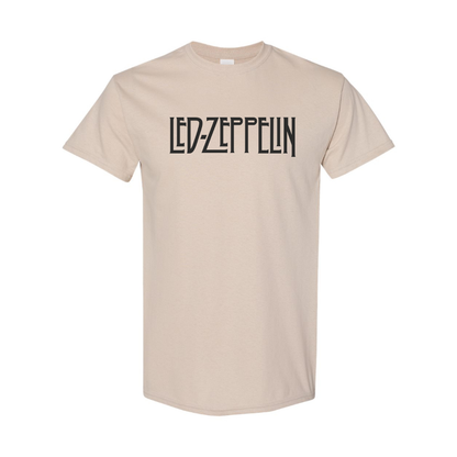 Men's Led Zeppelin Logo Cotton T-Shirt