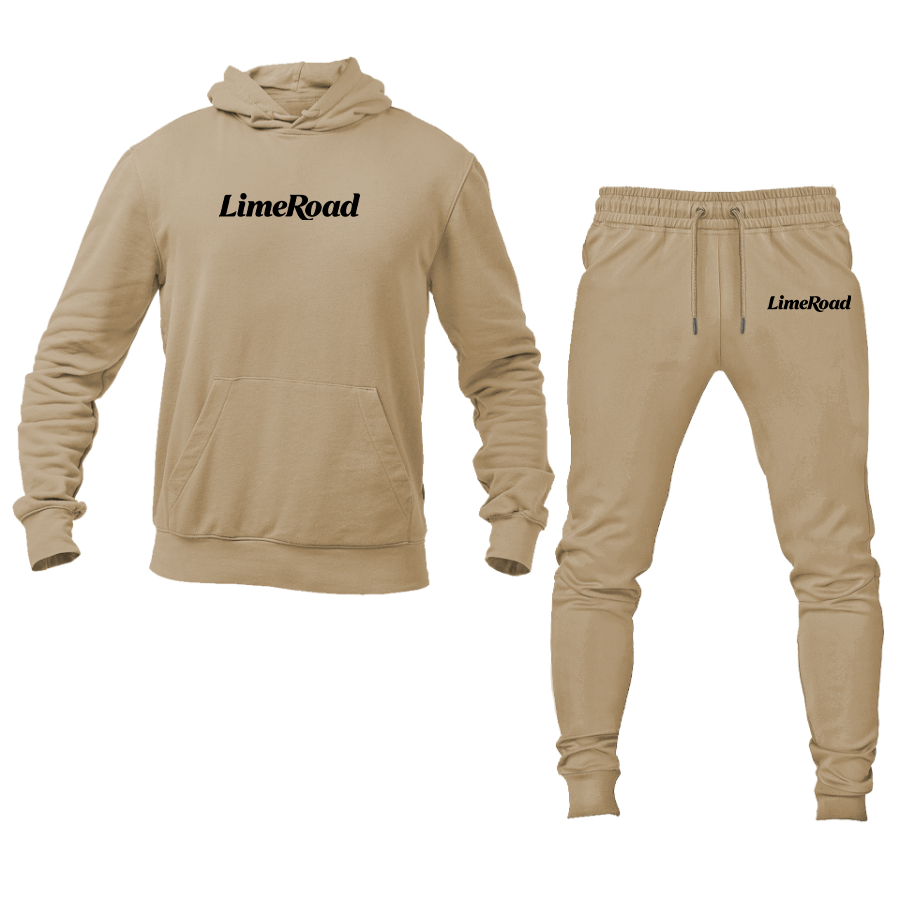Men's Limeroad Logo Hoodie Joggers Set