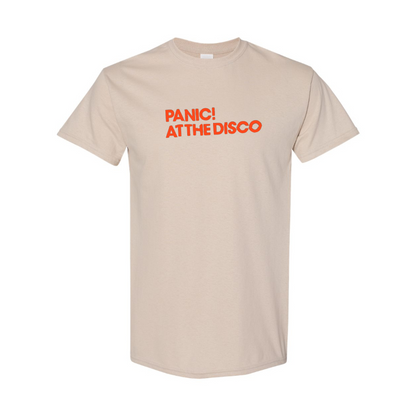 Men's Panic! At The Disco Logo Cotton T-Shirt