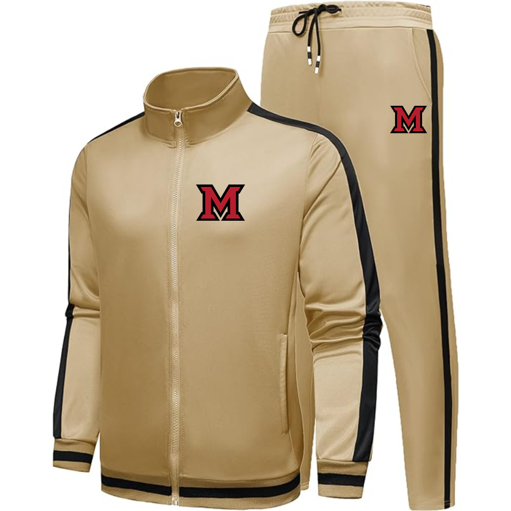 Men's Miami Ohio RedHawks Logo Dri-Fit TrackSuit