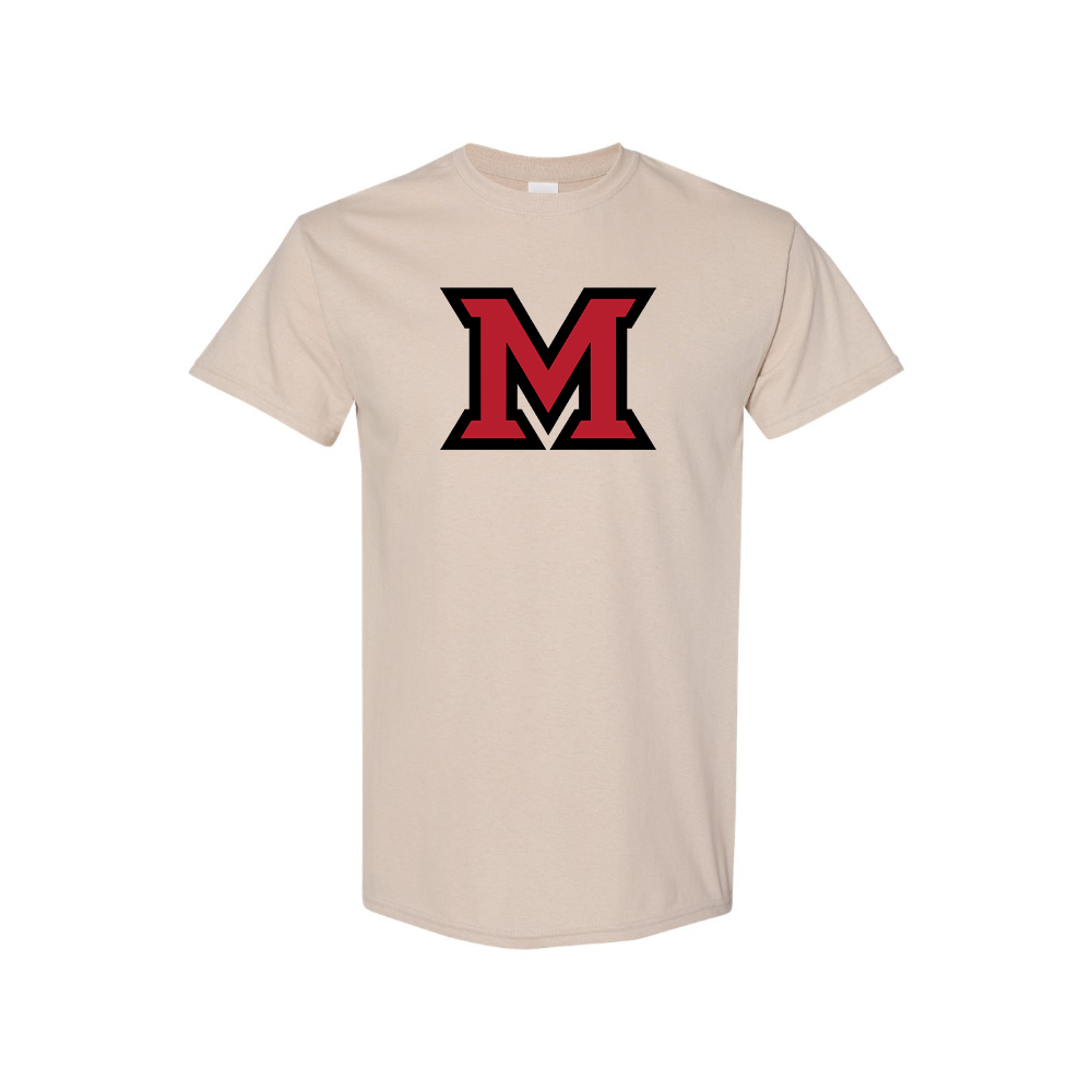 Men's Miami Ohio RedHawks Logo Cotton T-Shirt
