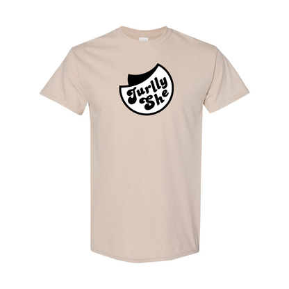 Men's Jurllyshe Logo Cotton T-Shirt