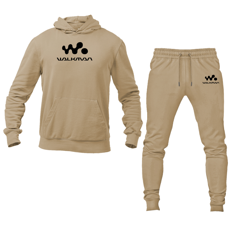 Men's Walkman Logo Hoodie Joggers Set