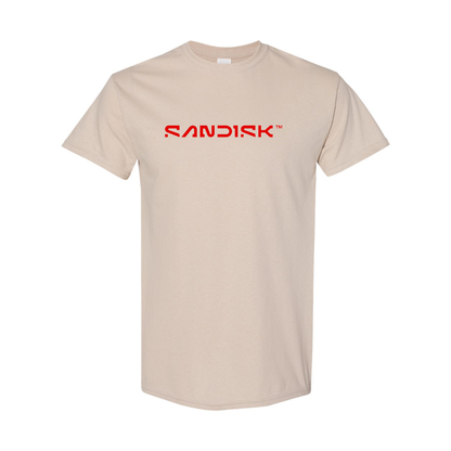 Men's SanDisk Logo  Cotton T-Shirt