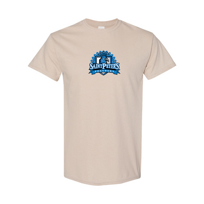 Men's Saint Peters Peacocks Logo Cotton T-Shirt
