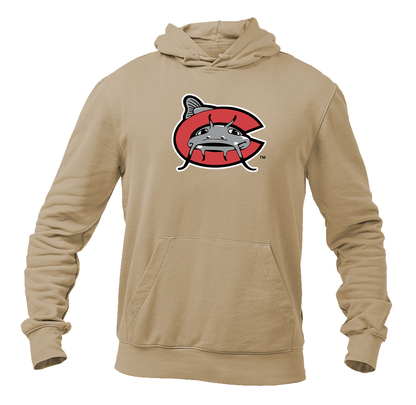 Men's Carolina Mudcats  Logo Pullover Hoodie