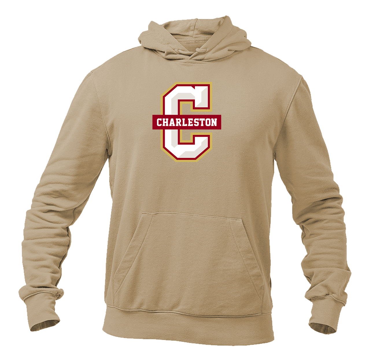 Men's Charleston Cougars Heavy Blend Hooded Sweatshirt