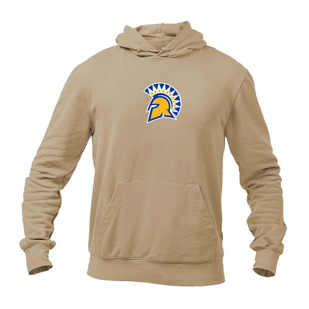 Men's San Jose State Spartans Logo Softstyle Midweight Hooded Sweatshirt