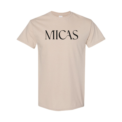 Men's Micas Logo Cotton T-Shirt