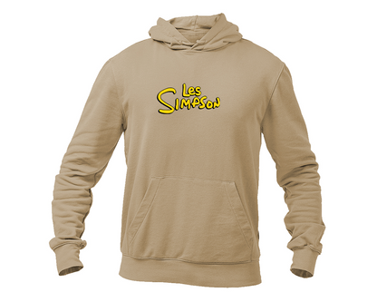 Men's Les Simpson Logo Pullover Hoodie