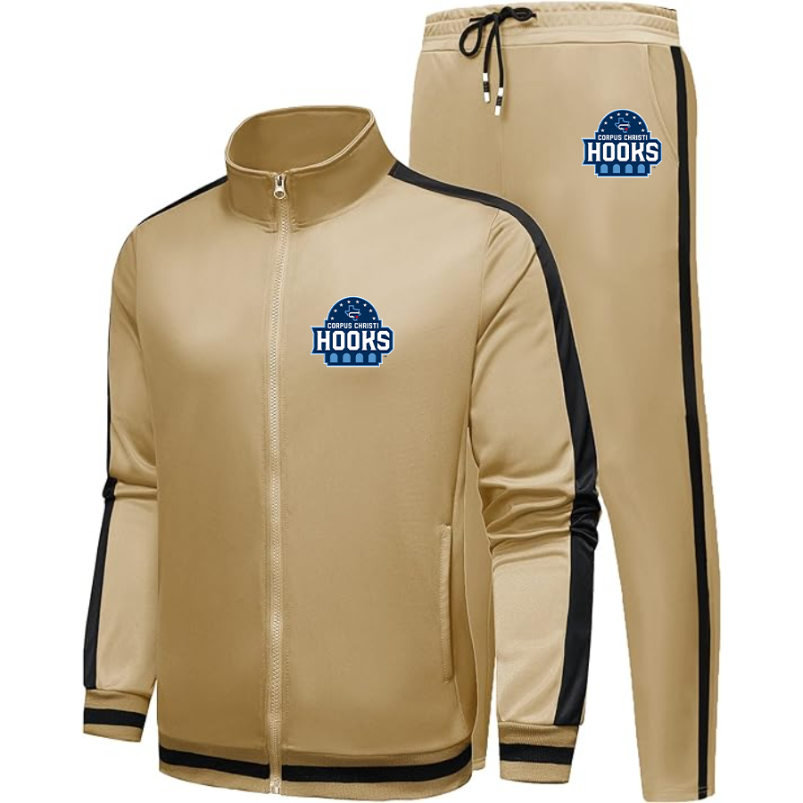Men's Corpus Christi Hooks  Logo Dri-Fit TrackSuit