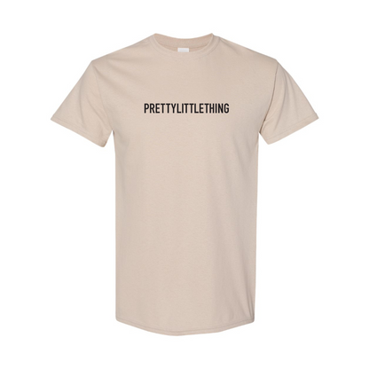 Men's Pretty Little Thing Logo Cotton T-Shirt