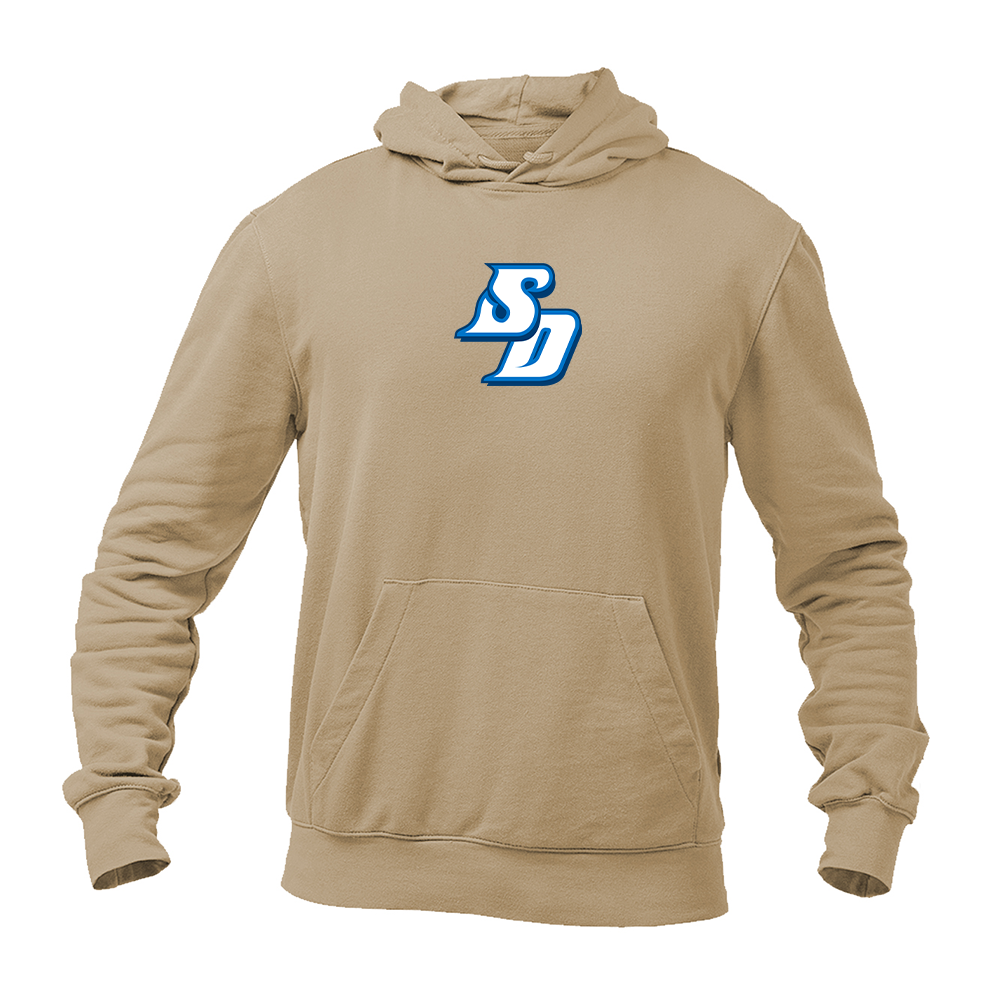Men's San Diego Toreros Logo Gildan  Heavy Blend Hooded Sweatshirt