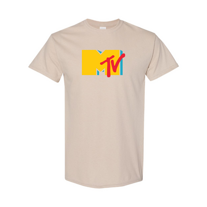 Men's MTV Logo Cotton T-Shirt