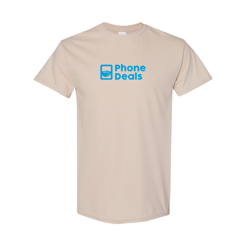 Men's MrPhoneDeals Logo Cotton T-Shirt