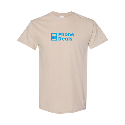 Men's MrPhoneDeals Logo Cotton T-Shirt