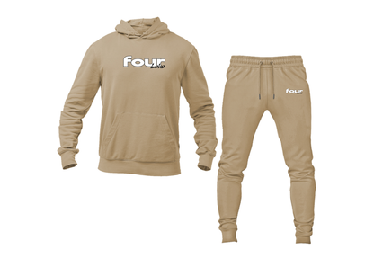 Men's Four Loko Logo Hoodie Joggers Set