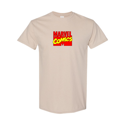 Men's Marvel Comics Logo Cotton T-Shirt