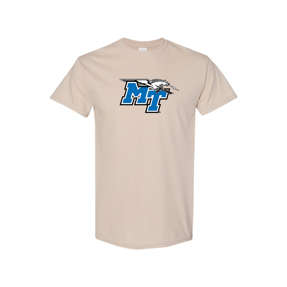 Men's Middle Tennessee Blue Raiders LogoCotton T-Shirt