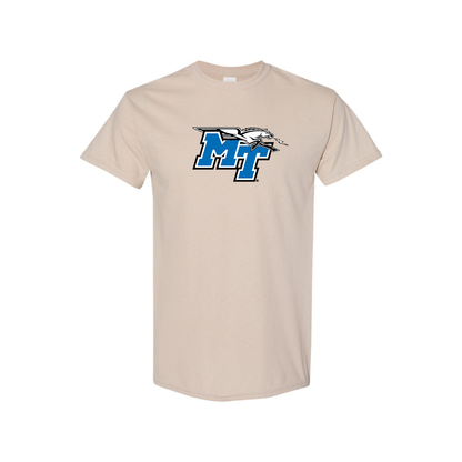 Men's Middle Tennessee Blue Raiders LogoCotton T-Shirt