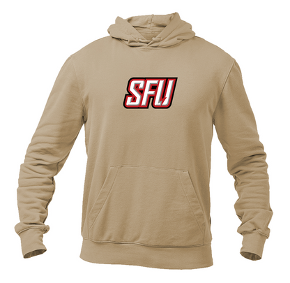Men's Saint Francis Red Flash Logo Softstyle Midweight Hooded Sweatshirt