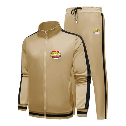 Men's Peek A Blocks Logo Dri-Fit TrackSuit