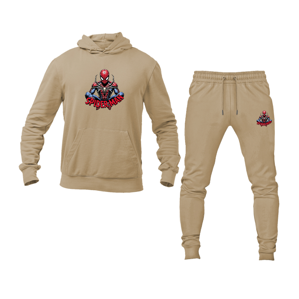 Men's Spider-Man 2025 Hoodie Joggers Set