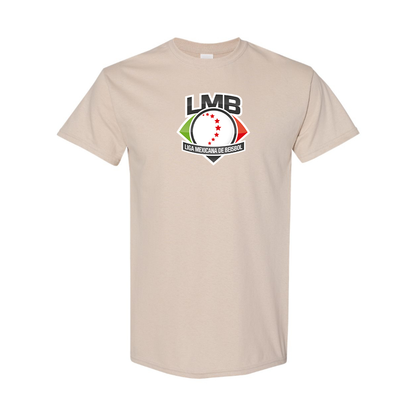 Men's Liga Mexicana de Béisbol Logo Cotton T-Shirt