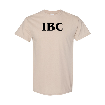 Men IBC Logo Cotton T-Shirt