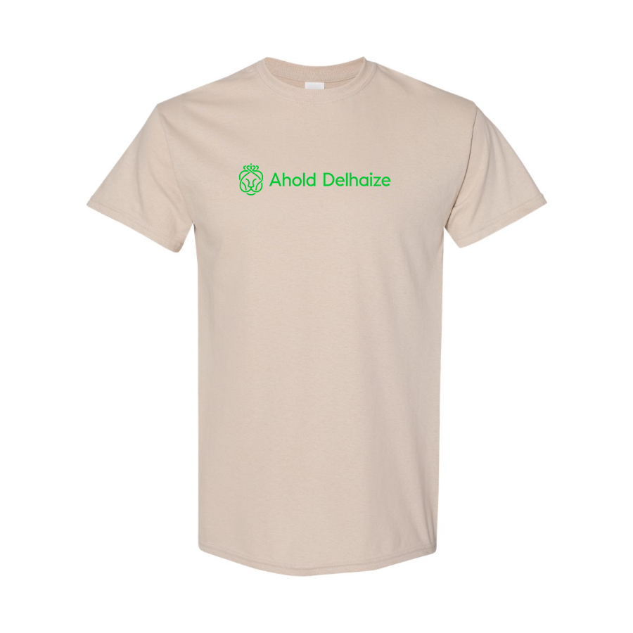 Men's  Ahold Delhaize Vertical Logo  Cotton T-Shirt