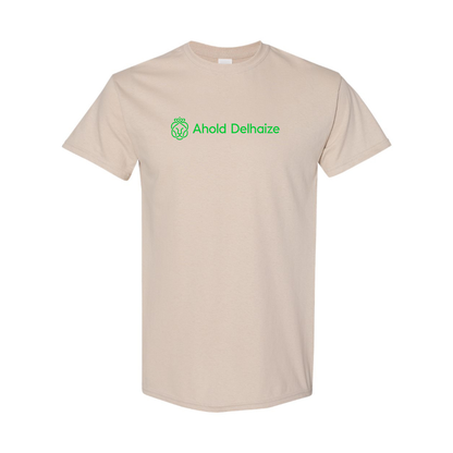 Men's  Ahold Delhaize Vertical Logo  Cotton T-Shirt