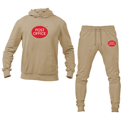 Men's Post Office Logo Hoodie Joggers Set