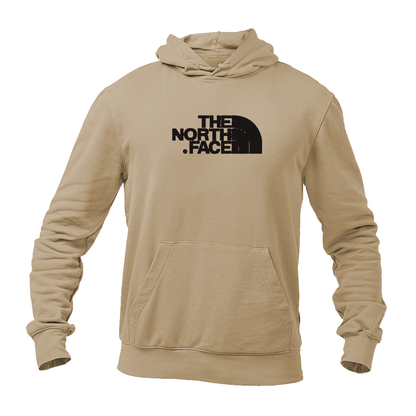Men's The North Face Black Logo white Pullover Hoodie
