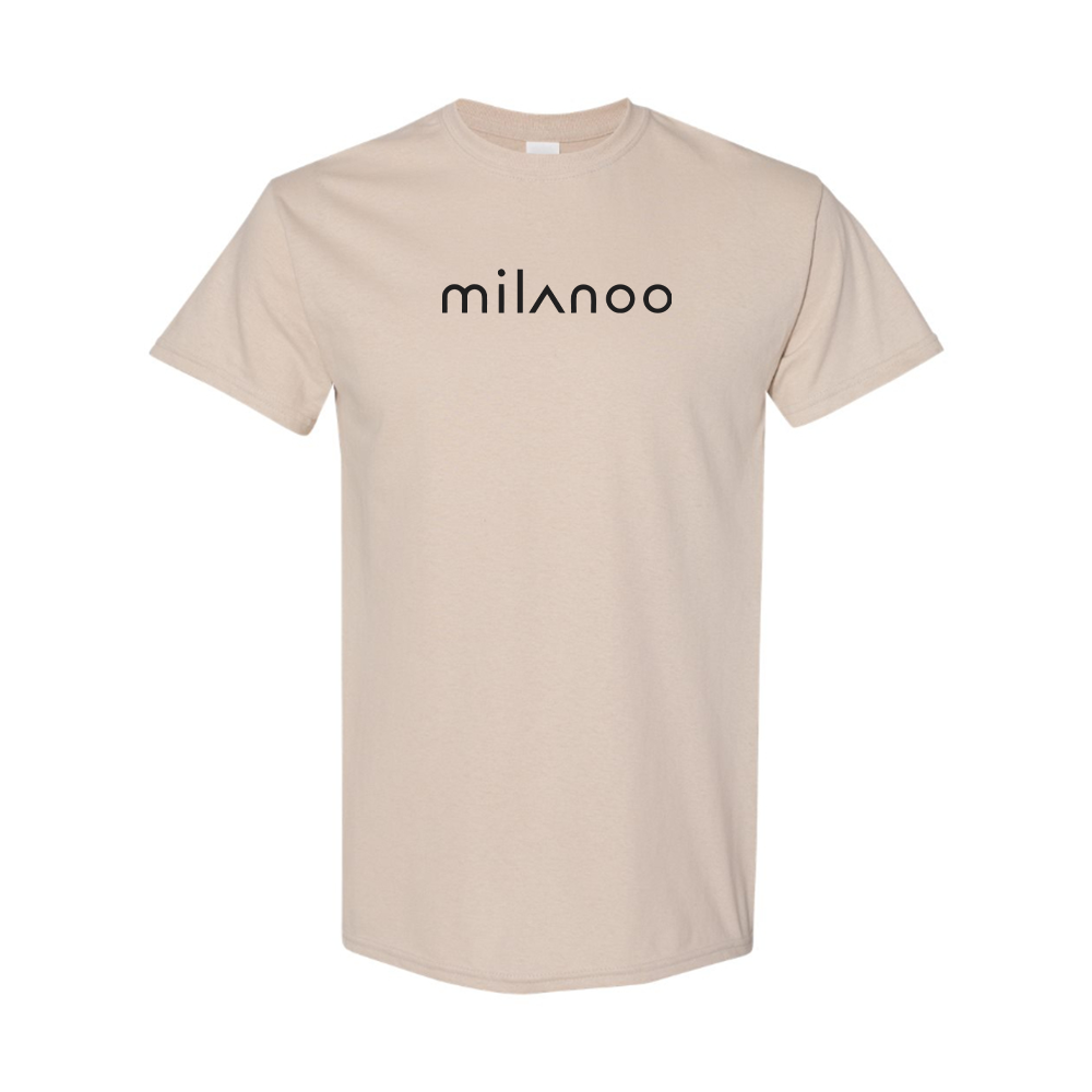 Men's Milanoo Logo Cotton T-Shirt