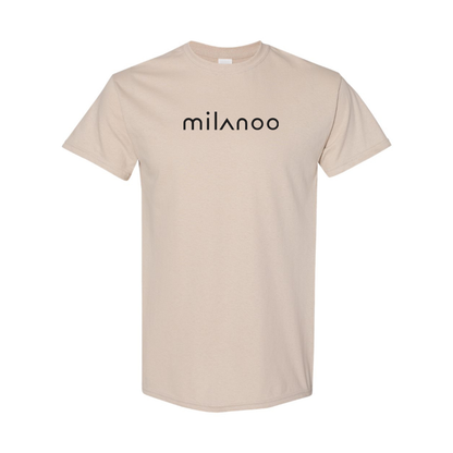 Men's Milanoo Logo Cotton T-Shirt