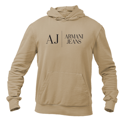Men's Armani Jeans Logo   Pullover Hoodie