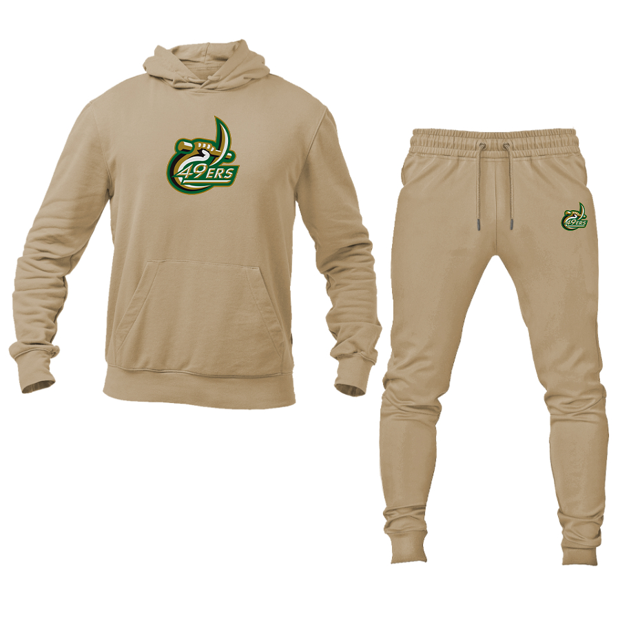 Men's Charlotte 49ers Hoodie Joggers Set