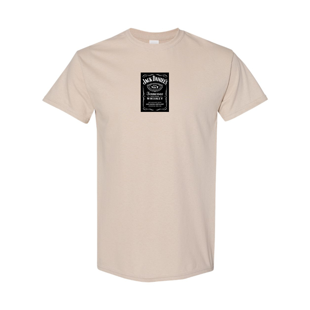 Men's Jack Daniels Logo Cotton T-Shirt